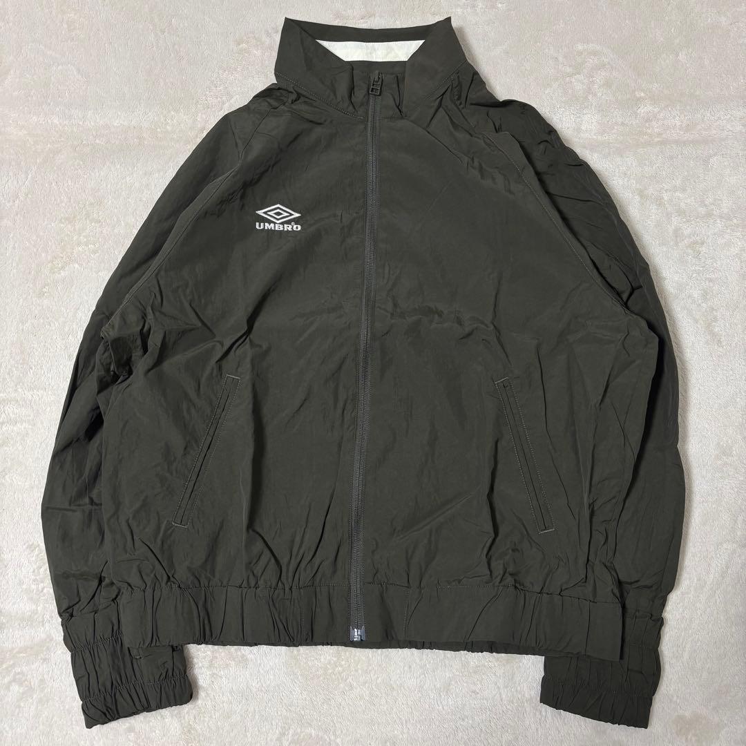 アンブロ×belper ナイロントラックジャケット　トラックパンツ　セットカーキ