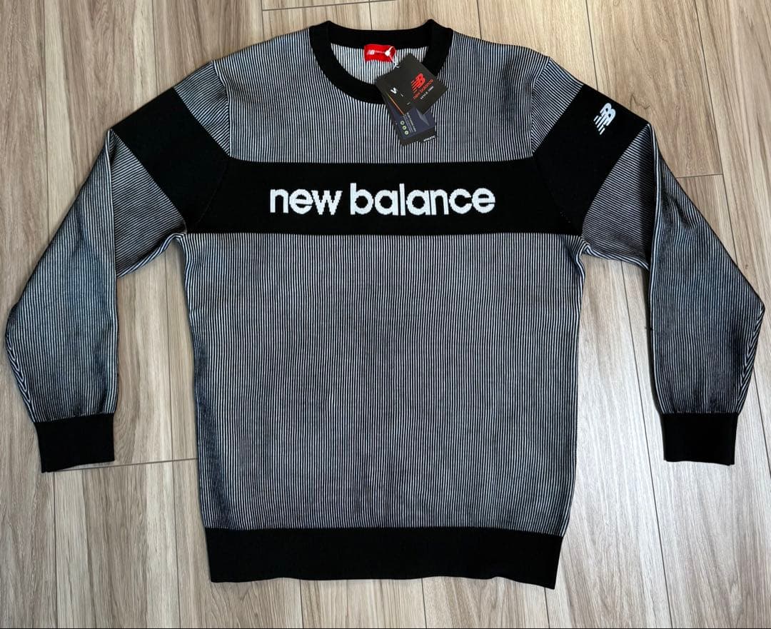 【タグ付き新品】ニューバランス ゴルフ ストレッチ クルーネック セーター