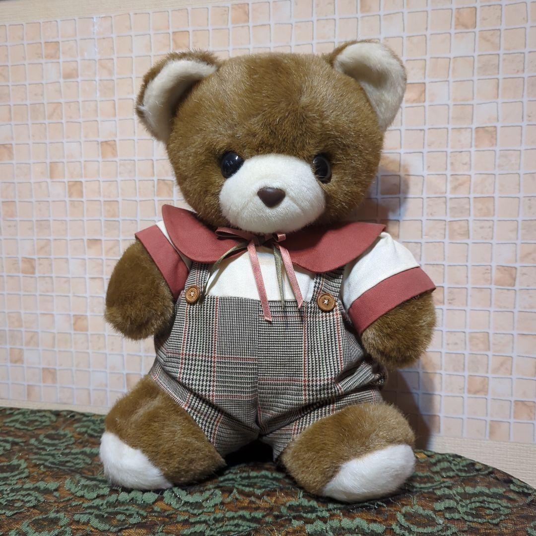 Sun Arrow・サンアロー・くまのマック・サイズ約38cm・茶系ぬいぐるみ