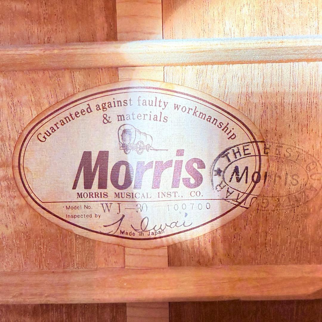 【美品】Morris WJ-30 モーリス アコースティックギター