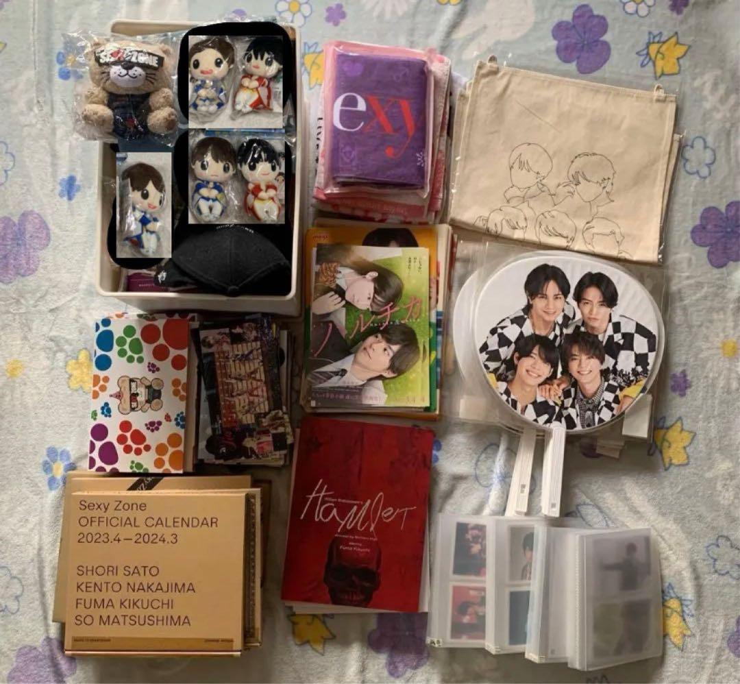 SexyZone timelesz グッズ まとめ売りツアーグッズ 公式写真