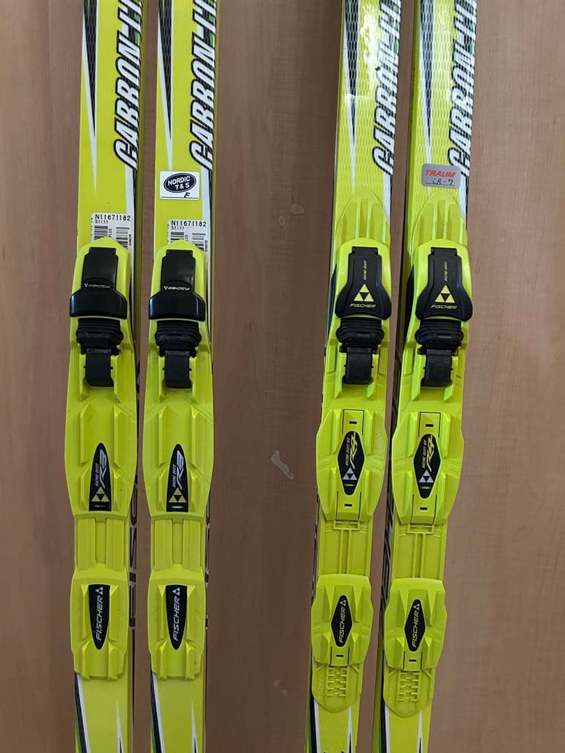 クロスカントリースキー FISCHER CARBON LITE 2台セット