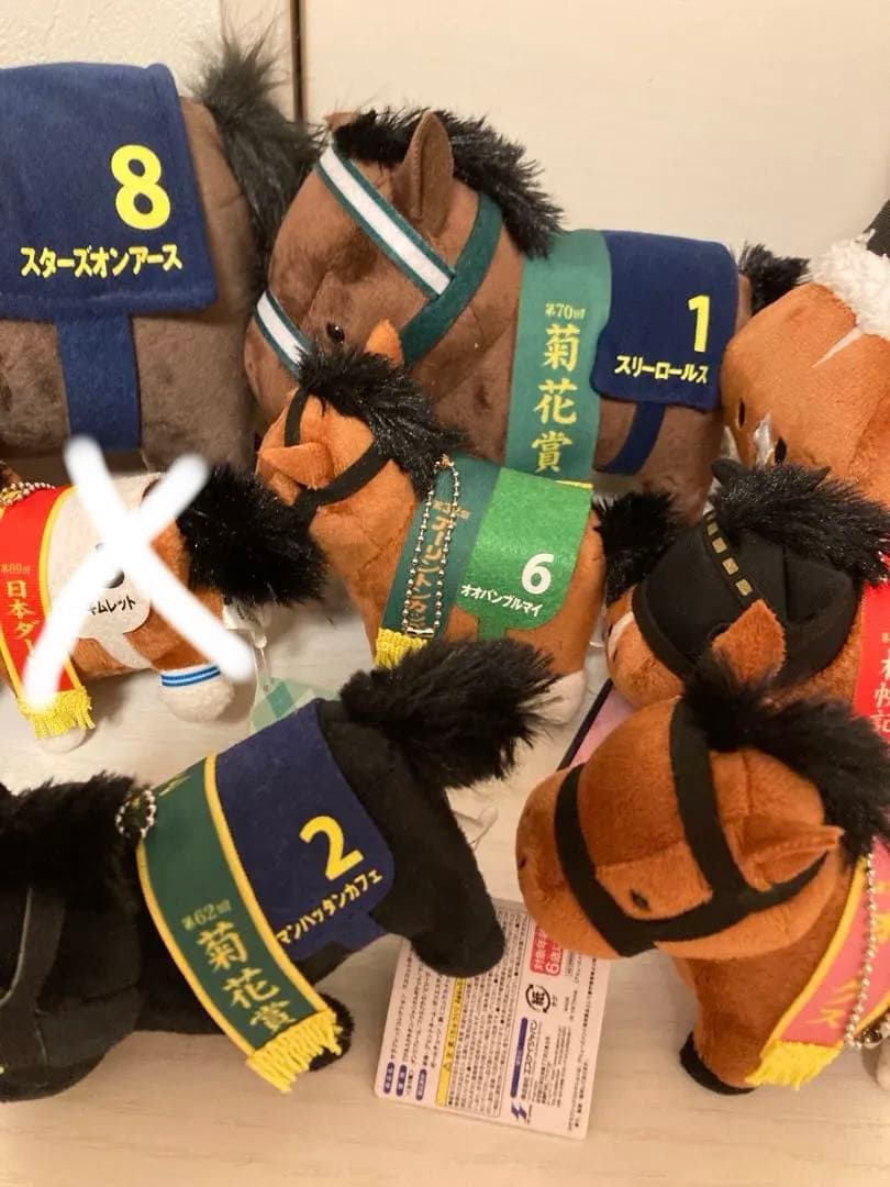 サラブレッドコレクション　競馬ぬいぐるみ豪華9頭セット即購入OK