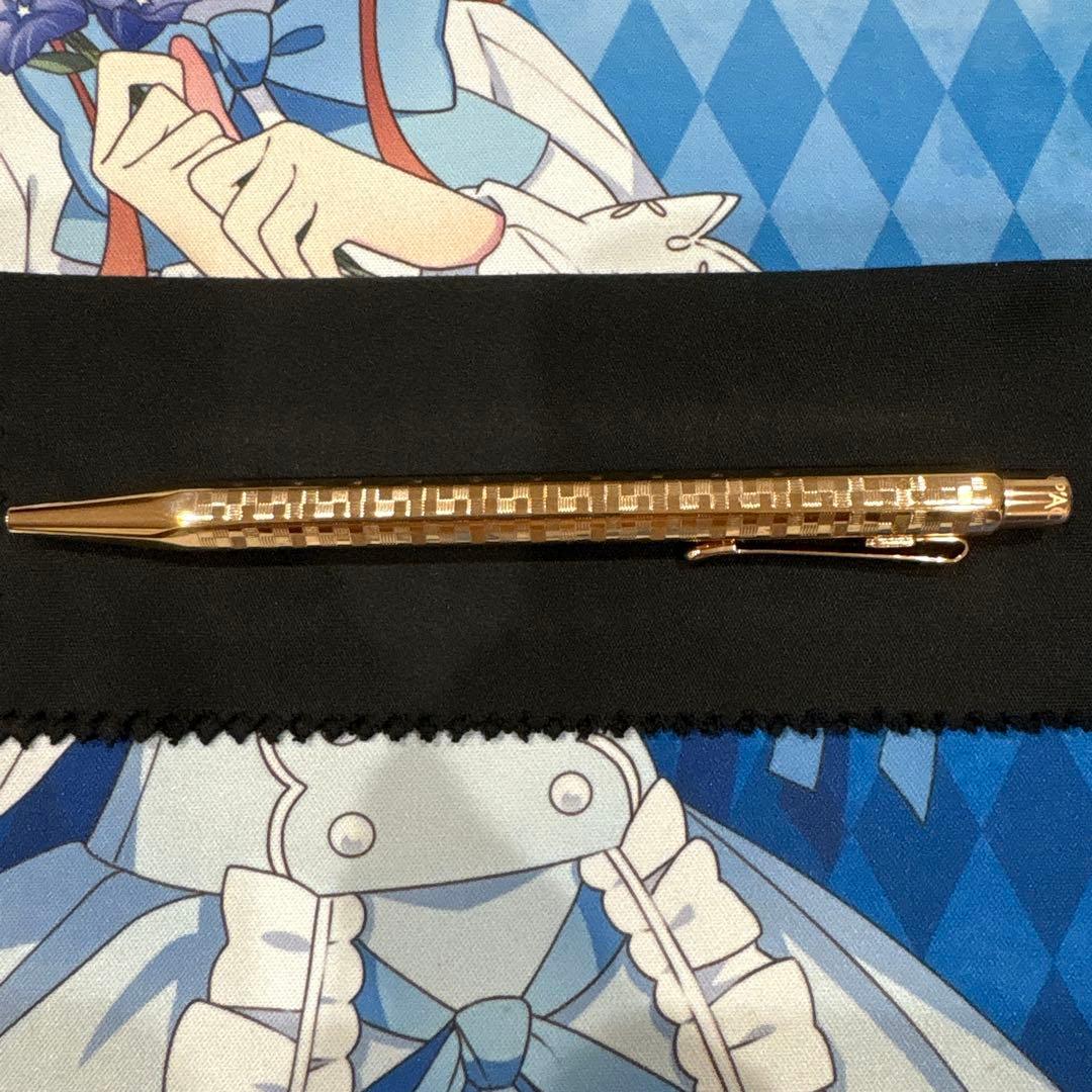 CARAN D'ACHE ボールペン エクリドール ダミエローズゴールド