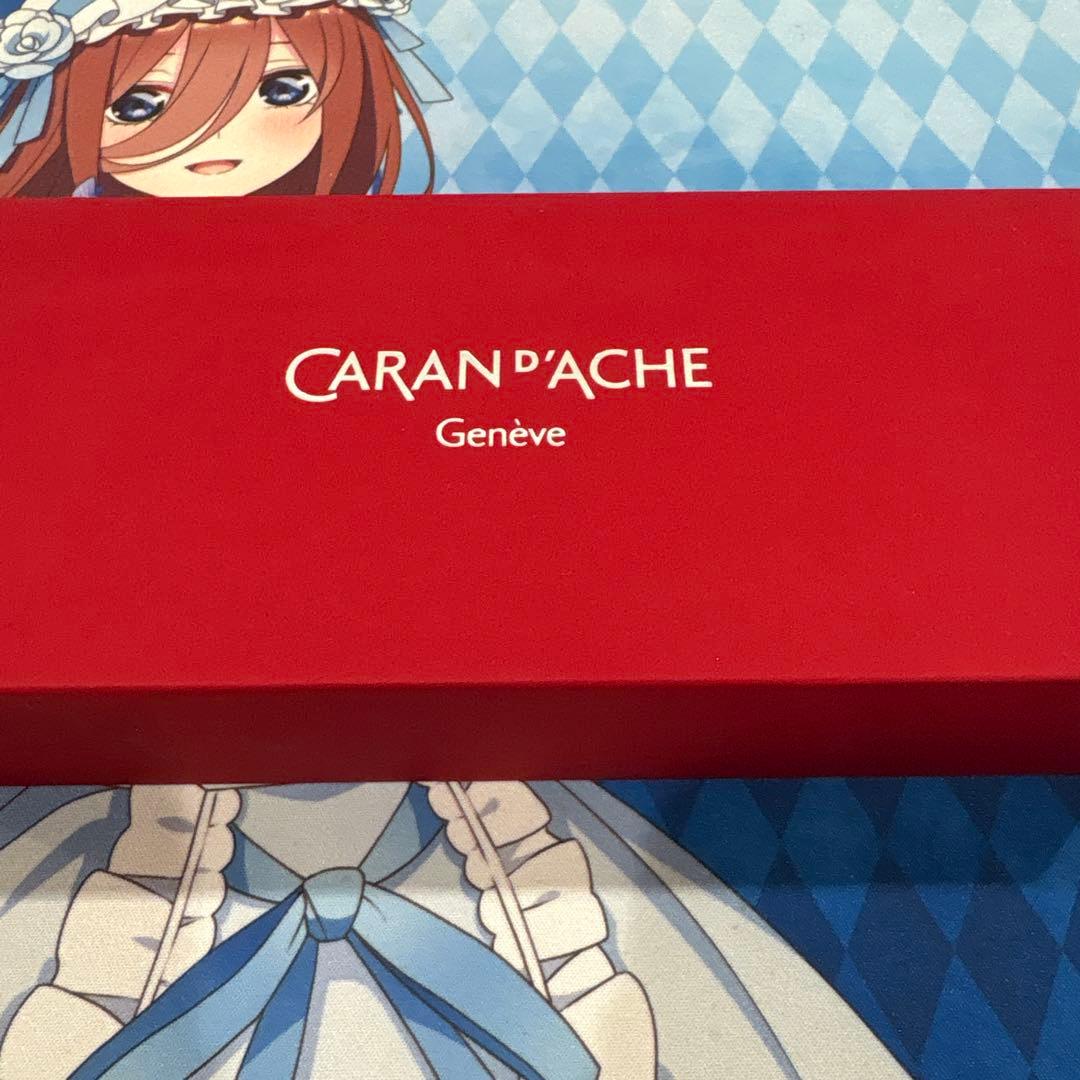 CARAN D'ACHE ボールペン エクリドール ダミエローズゴールド