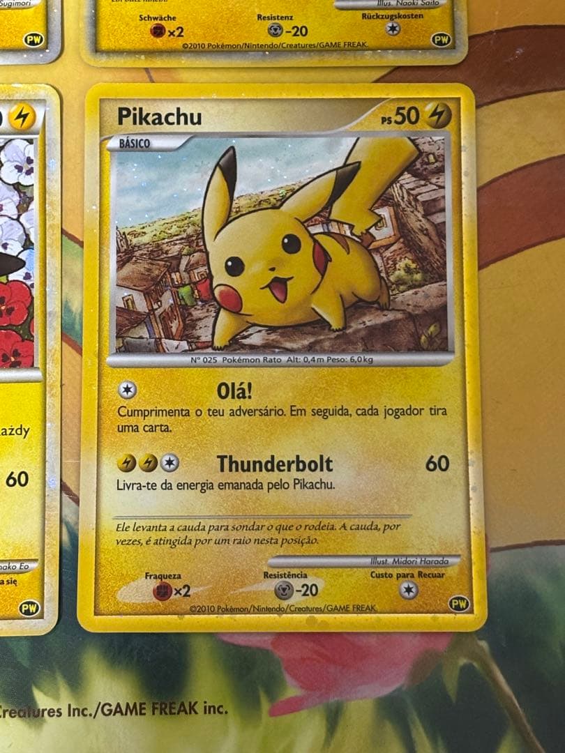 【高騰中↑】PWコンプリート ピカチュウ ワールドコレクション2010