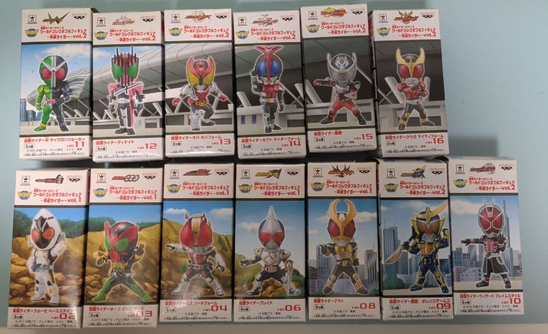 仮面ライダー ワーコレ 65体セット