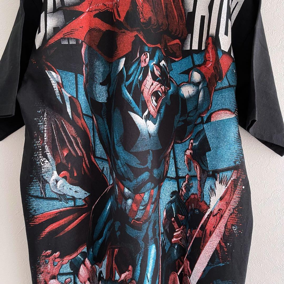 キャプテン・アメリカ Tシャツ XLサイズ 漫画 コミック アニメ ビンテージ