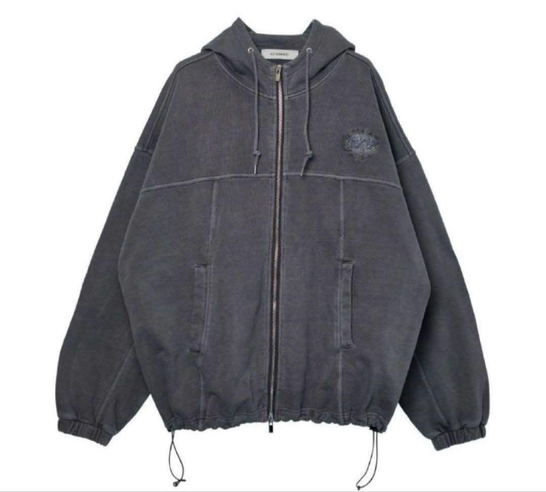 ずっと真夜中でいいのに。陰陽パーカー アウター grey Mサイズ ずとまよ