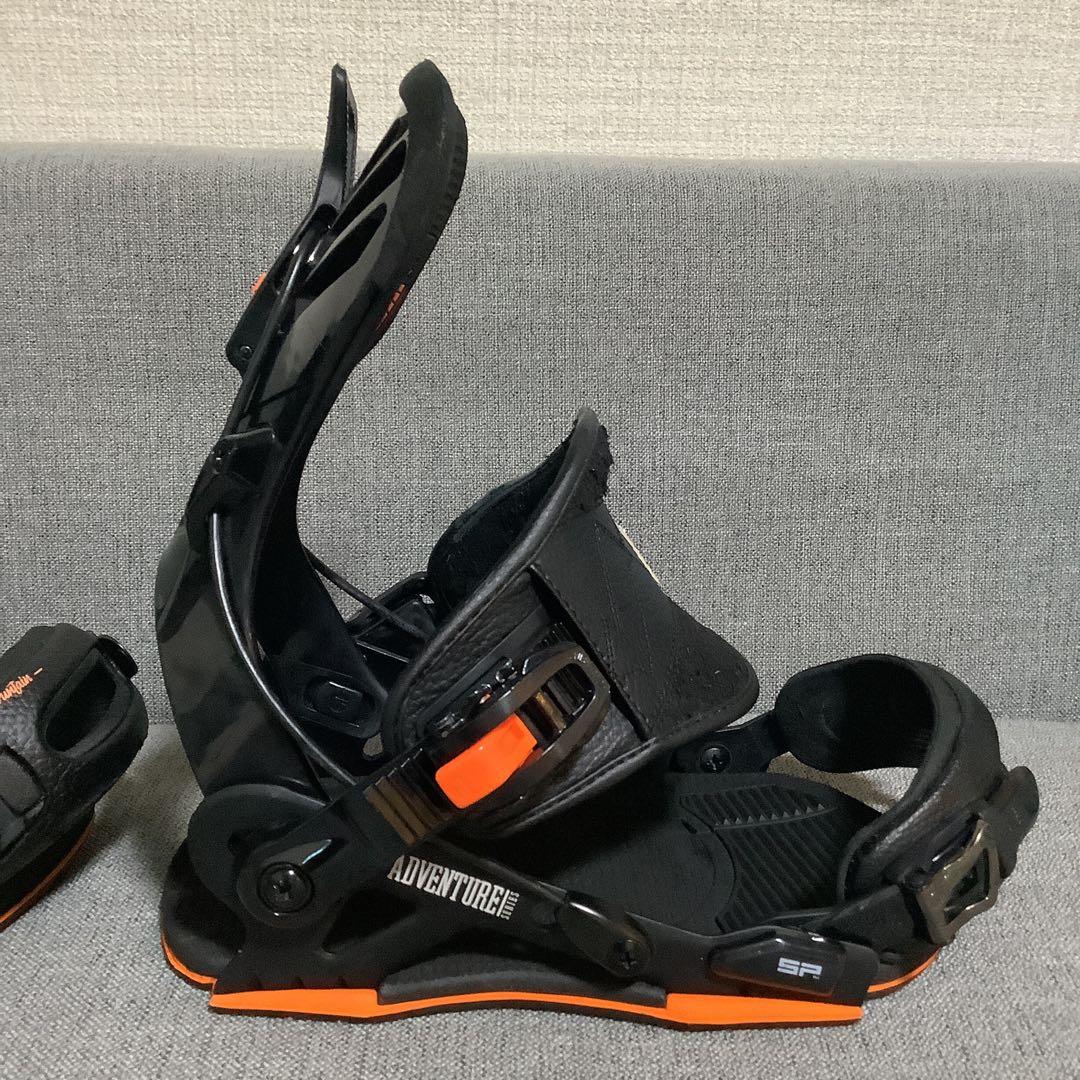034 SP MOUNTAIN スノーボード　ビンディングバインディング　M