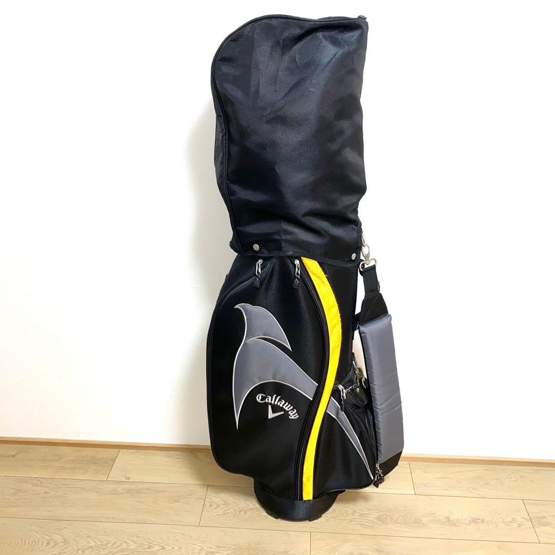 送料込キャロウェイ メンズ用ゴルフクラブ フルセット☆初心者S右キャディバッグ付