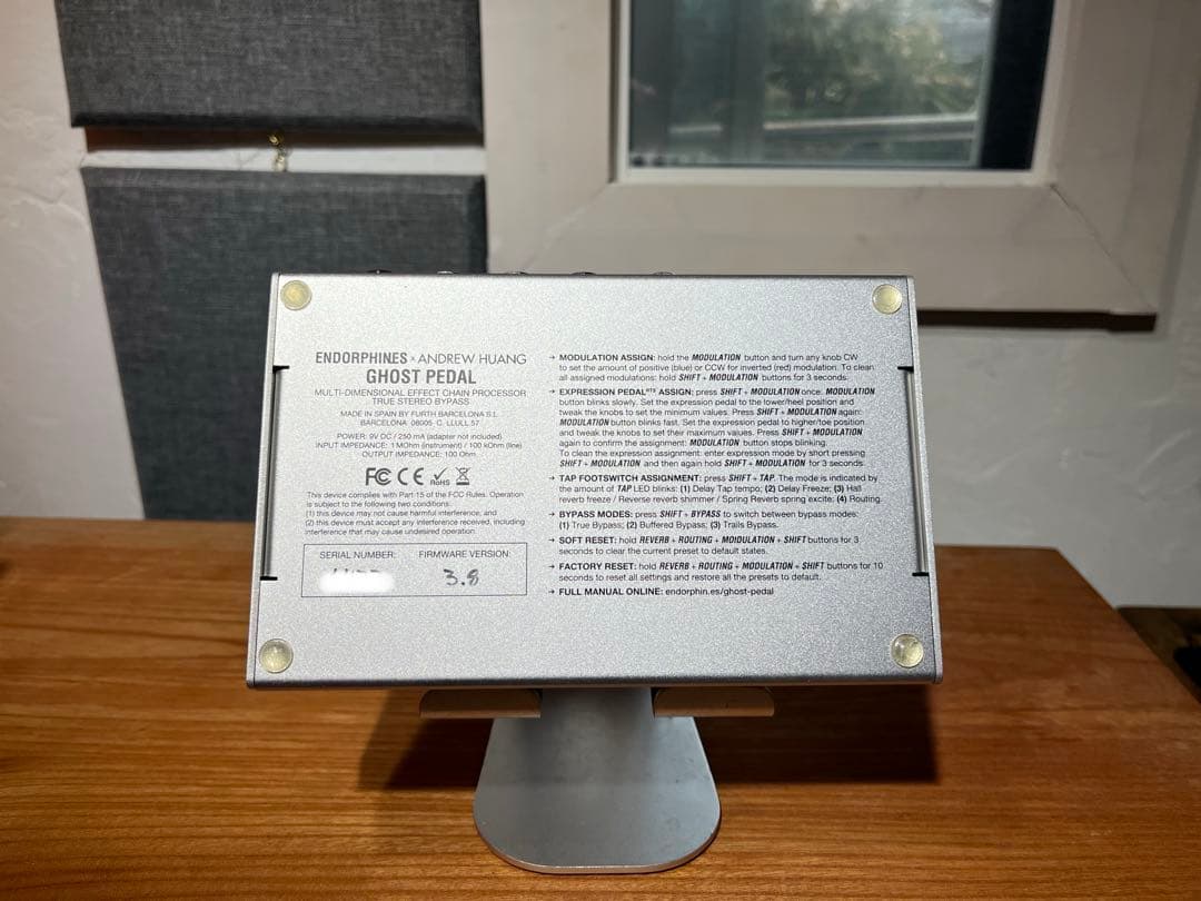 ENDORPHIN.ES GHOST PEDAL エンドルフィン