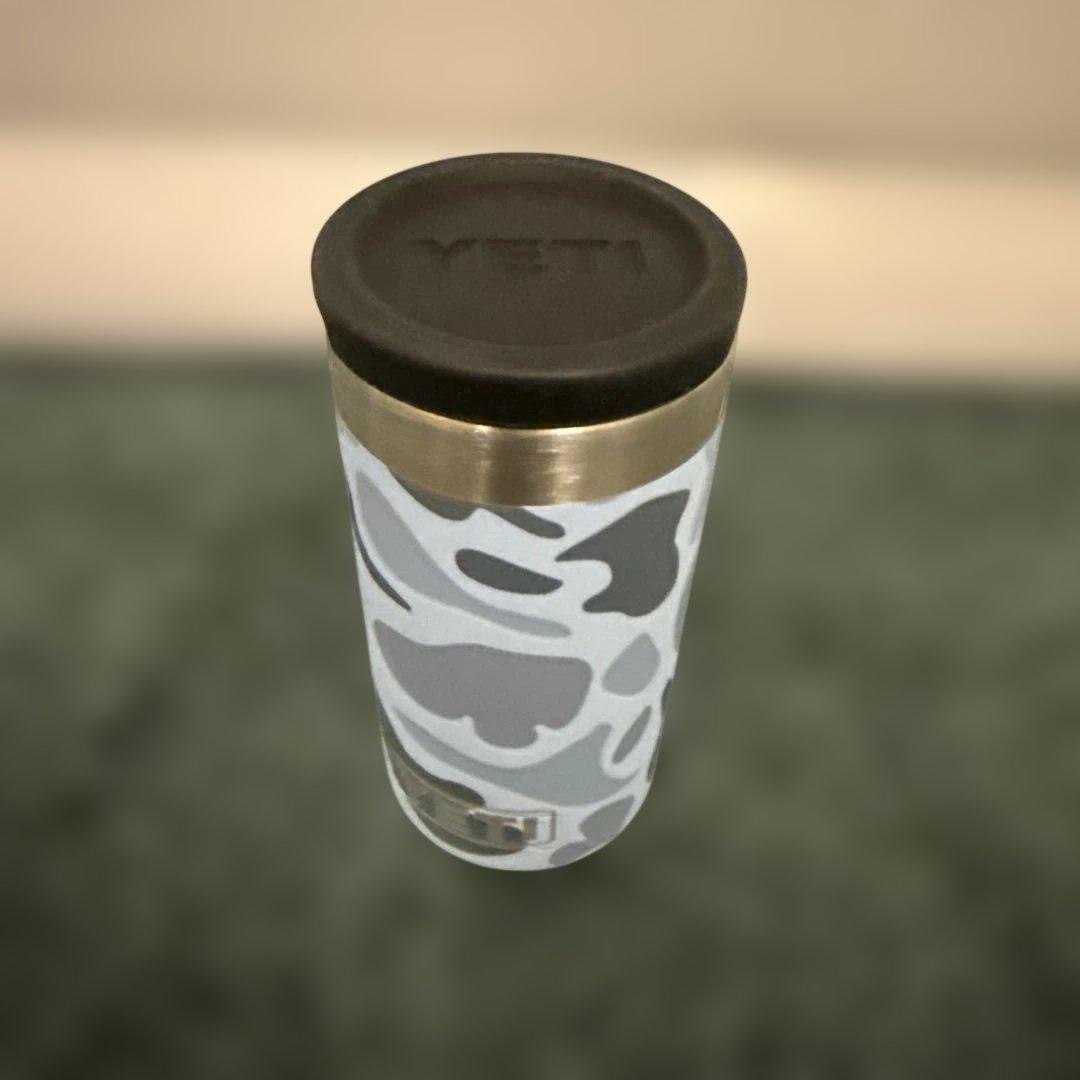 YETI ショットグラス 4個セット 迷彩 CAMO & ゴールド ステンレス