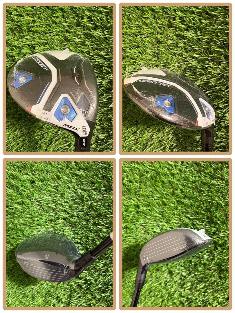 新品未使用！コブラCOBRA AEROJET 3.5番フェアウェイウッド2本R