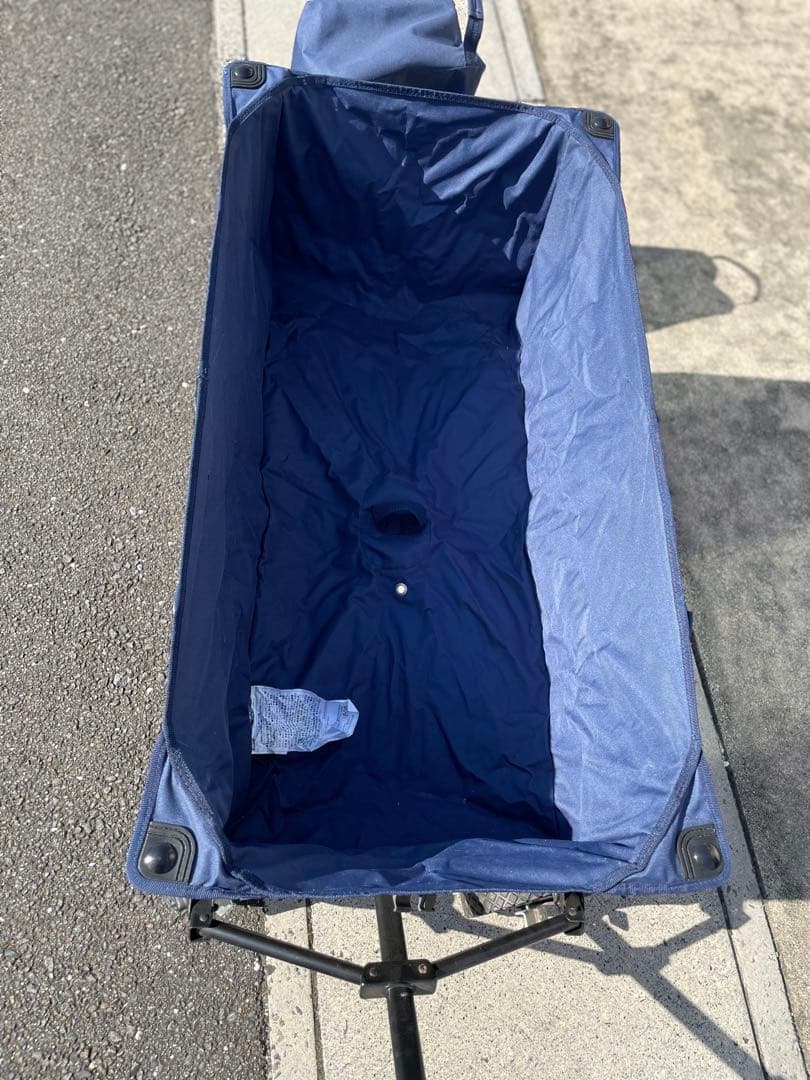 Coleman 折りたたみキャリーカート ネイビー