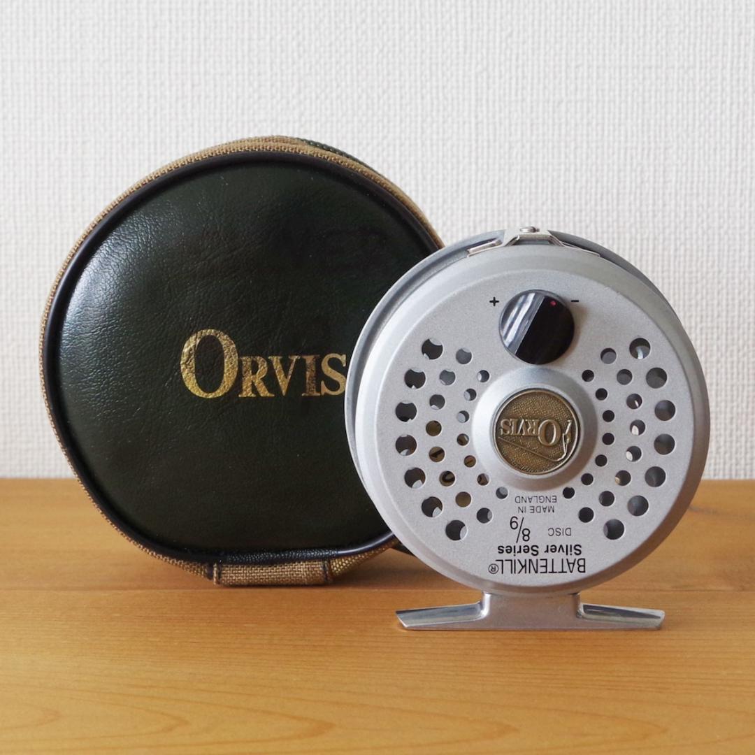 ORVIS バテンキル 8/9 フライリール シルバーシリーズ