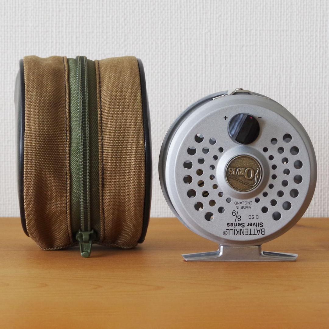 ORVIS バテンキル 8/9 フライリール シルバーシリーズ