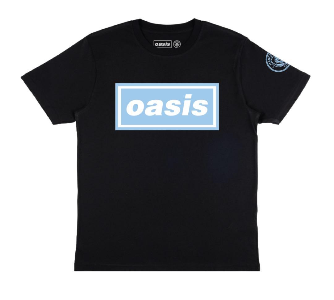 ミュージシャン Manchester City x oasis Logo T-Shirt