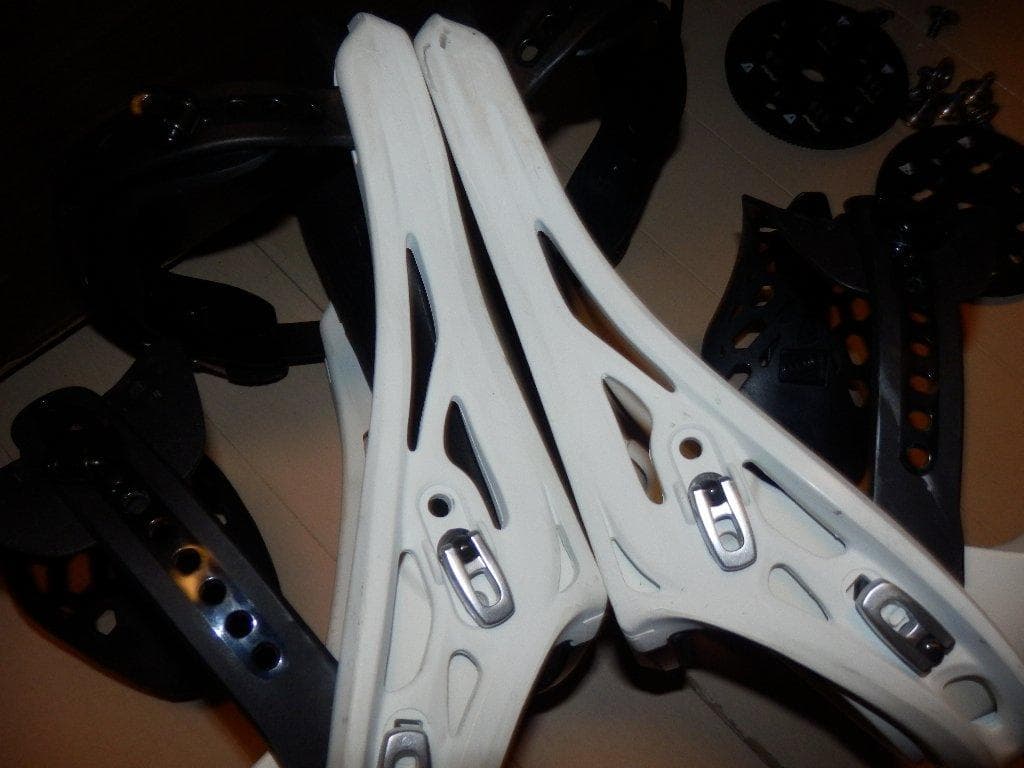 FLUX TT ビンディング ホワイト/ブラック MLサイズ