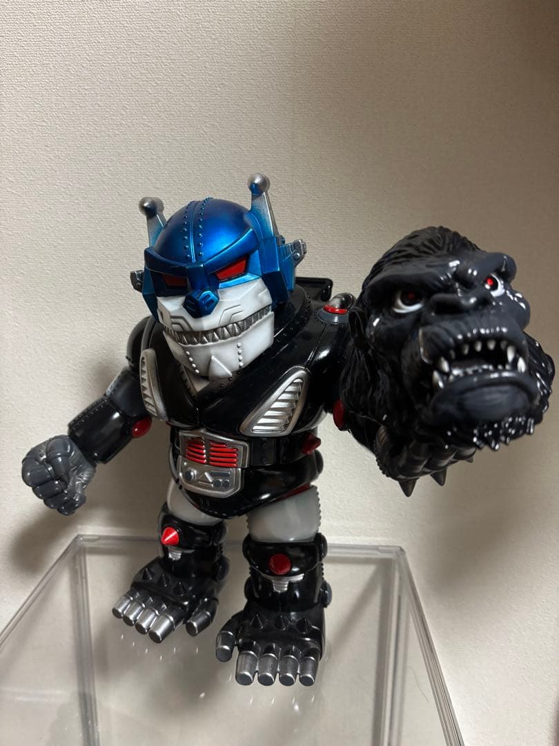 プラネットX メカギガソン BWカラー ゴリラヘッド付　ソフビ