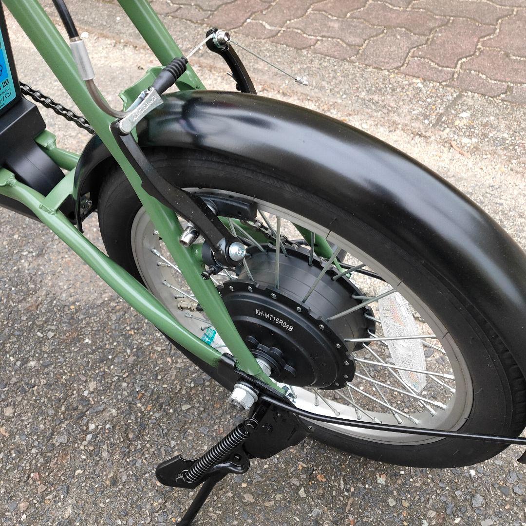 【引取限定】電動アシスト折りたたみ自転車　【名古屋】