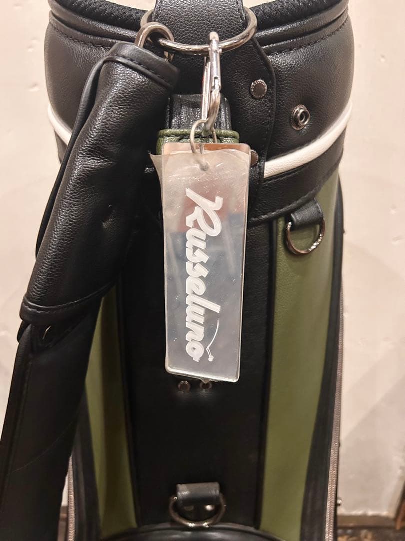 希少⭐︎Russeluno ゴルフバッグ・キャディバッグ オリーブグリーンカーキ