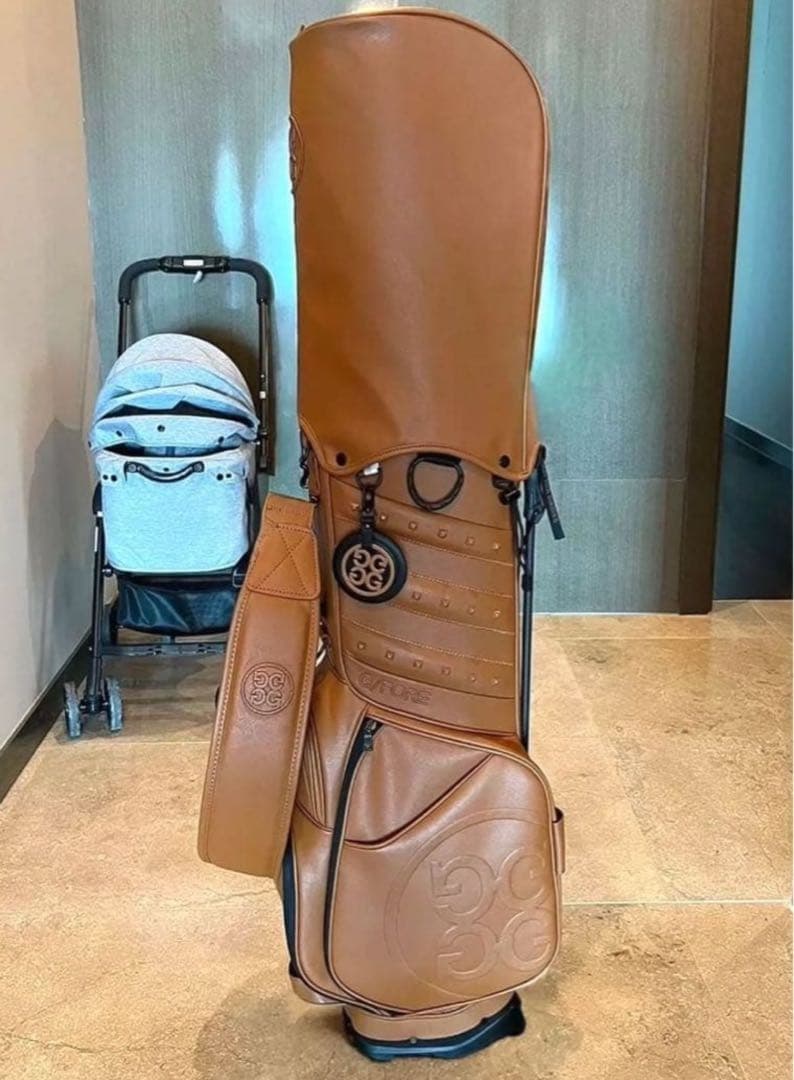 【即発送】 G/FORE ジーフォア ゴルフ キャディバッグ ブラウンスタンド式