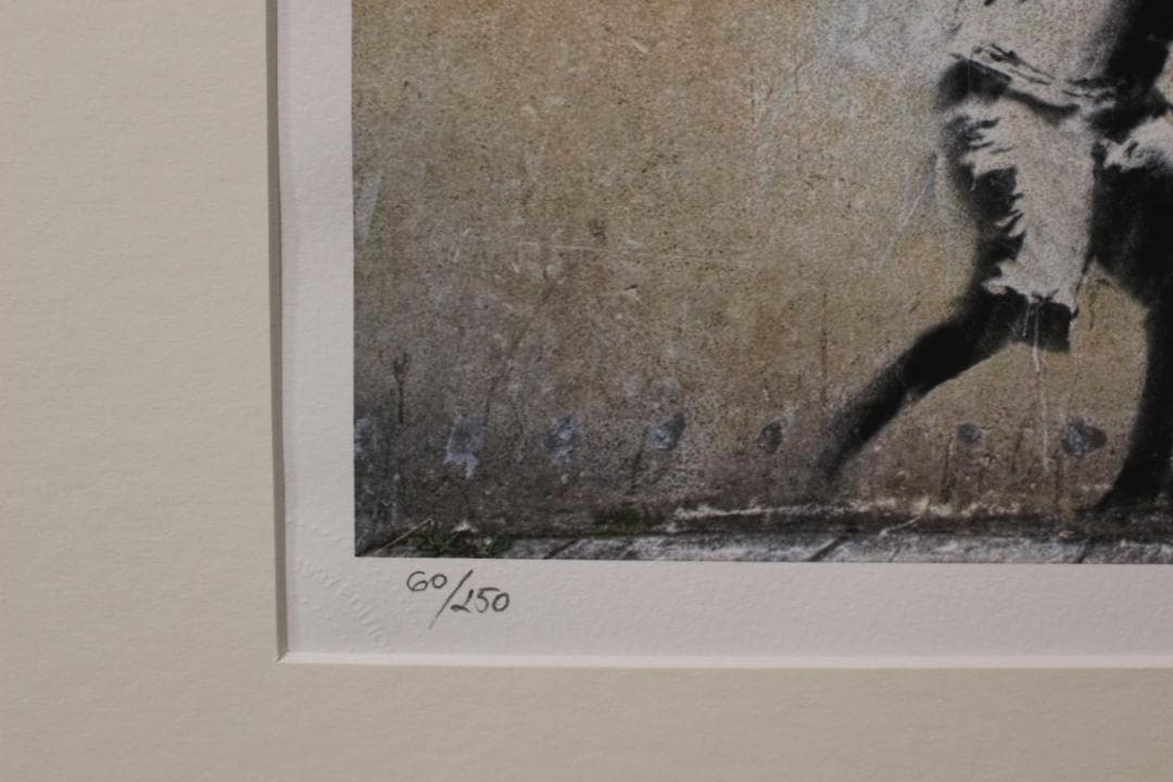 バンクシー Banksy 【No ball games】エスタンプリトグラフ