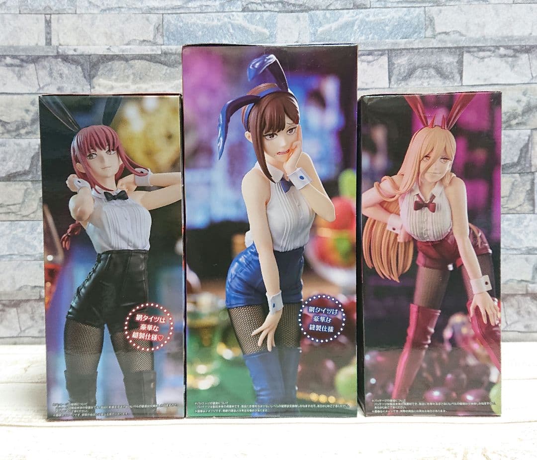 チェンソーマン　コベニ　マキマ　パワー　美少女フィギュア　BiCuteバニー　黒