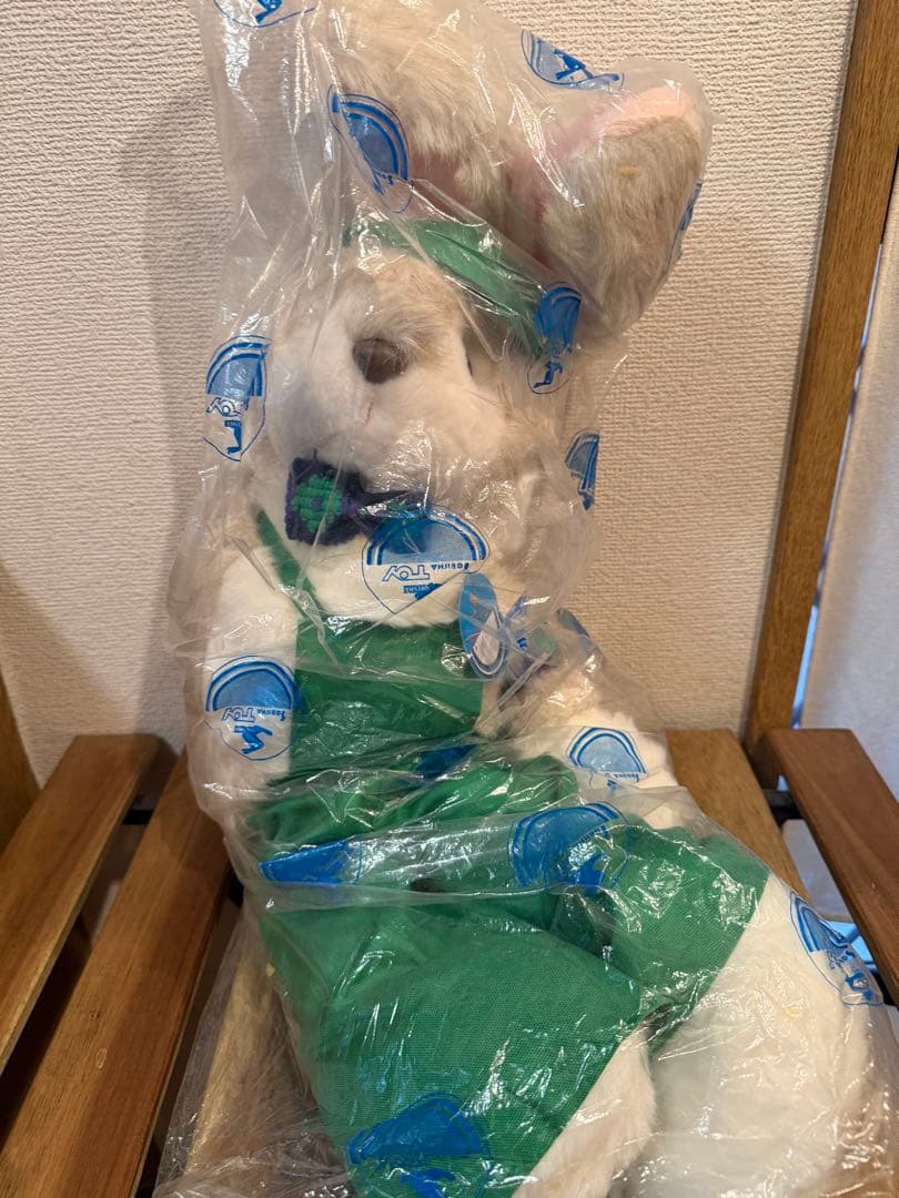 創美社×エイコ　コラボ商品　ウサギのぬいぐるみ　昭和レトロヴィンテージ