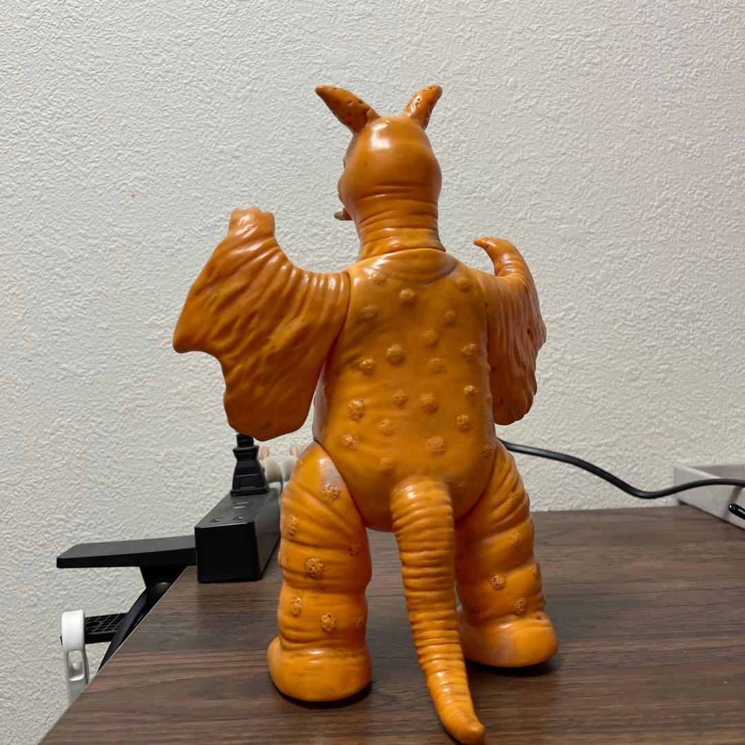 チャンドラー　高さ：約22.0cm　マルサン　ブルマァク　移行期　怪獣　ソフビ