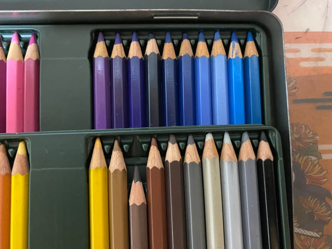 アルブレヒト・デューラー 水彩色鉛筆 60色 (缶入)