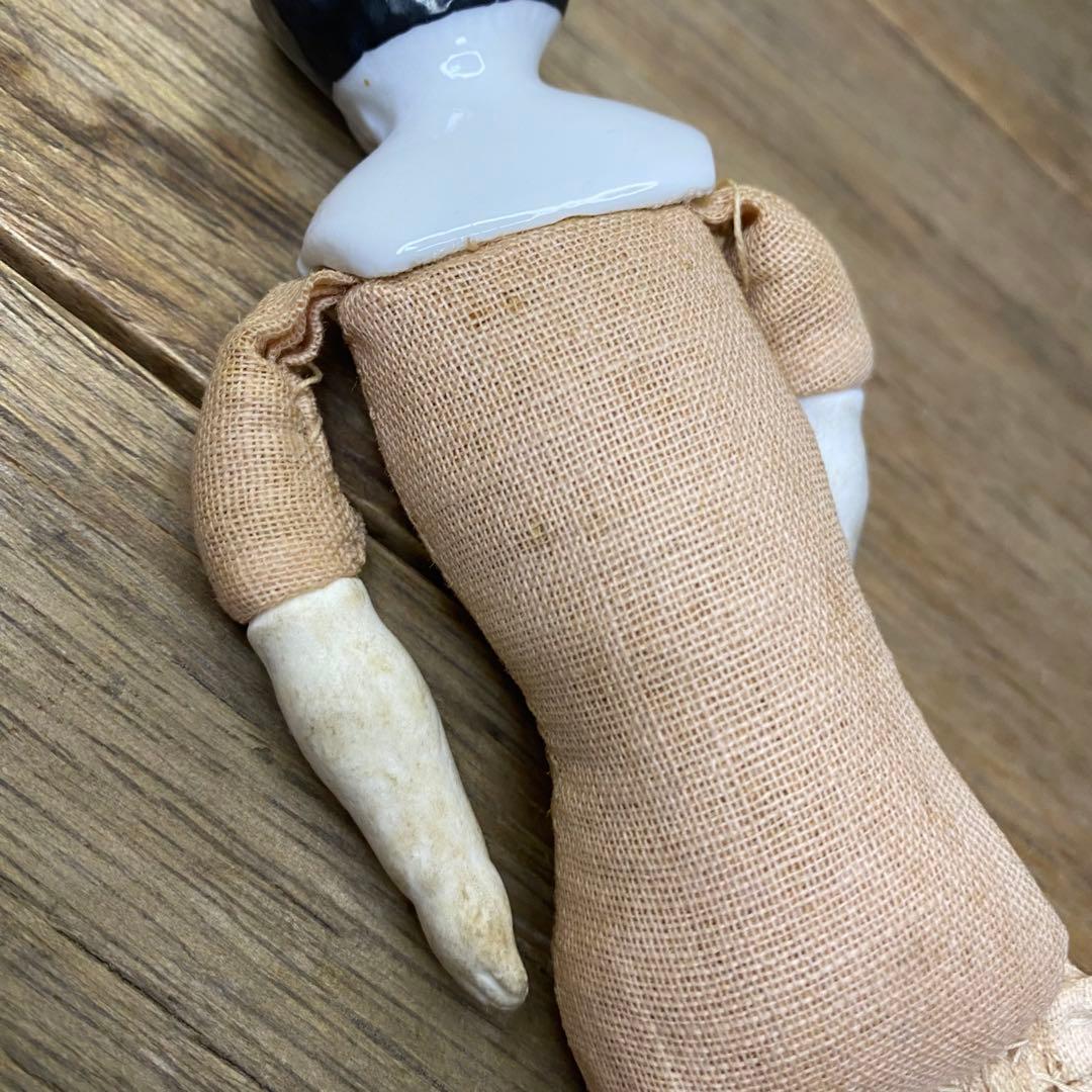 ドイツアンティーク チャイナヘッドドール 19cm