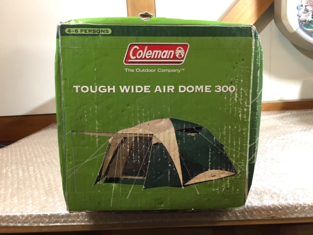 ○未使用 Coleman Tough Wide Air Dome 300 テント
