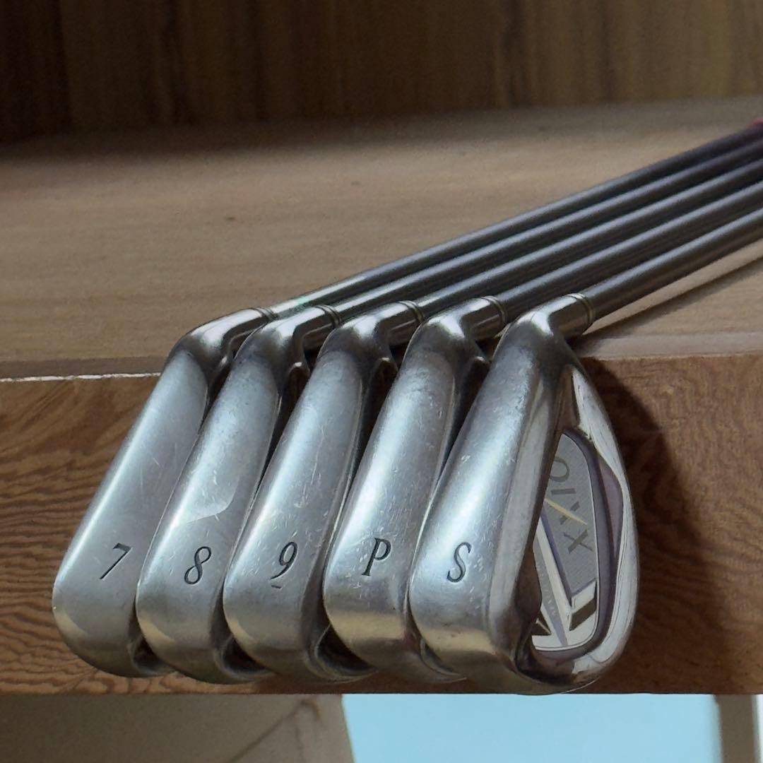 【L】レディース ゼクシオ7 アイアン 5本 セットXXIO7 ゼクシオ