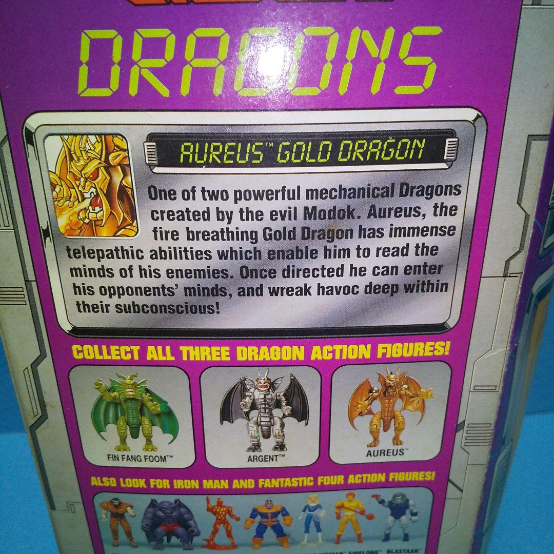 未開封☆オーレウス・ゴールドドラゴン/IRONMAN、AUREUS、TOYBIZ