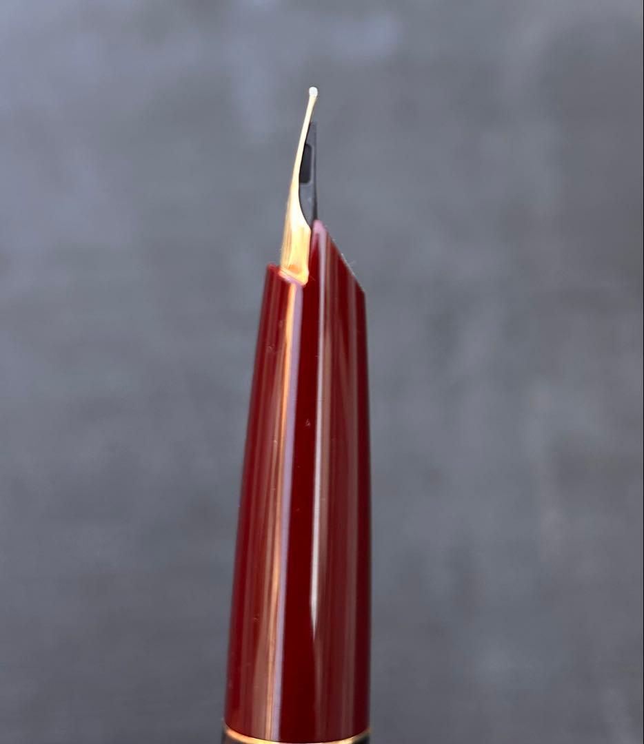 【未使用】モンブラン ワインレッド 万年筆　14k 585