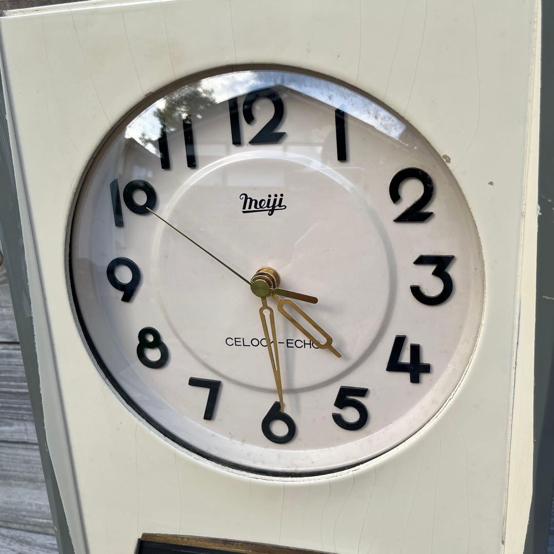 ヴィンテージ　振り子時計クォーツ改良
