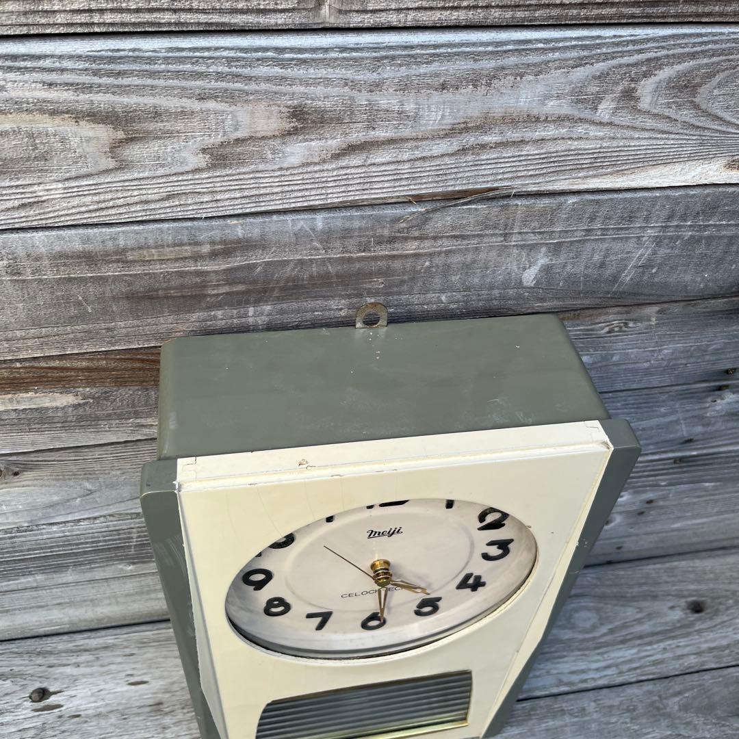 ヴィンテージ　振り子時計クォーツ改良