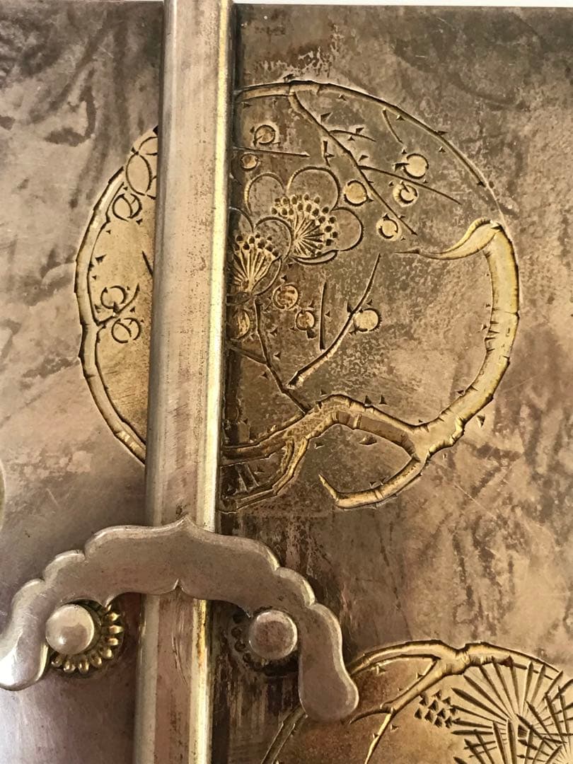 銀製 宝石箱 シルバー950 骨董品　I.869