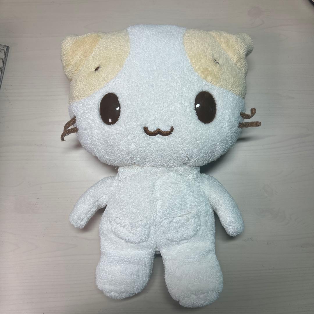 【激レア】マシュマロみたいなふわふわにゃんこ ぬいぐるみ レトロ