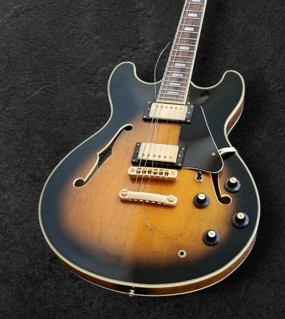 アリア Aria Pro II TA-IIITA-3 セミアコギターサンバースト