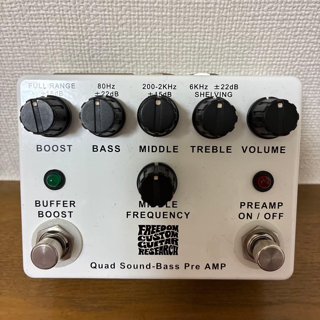 ベース Quad Sound-Bass Pre AMP freedom