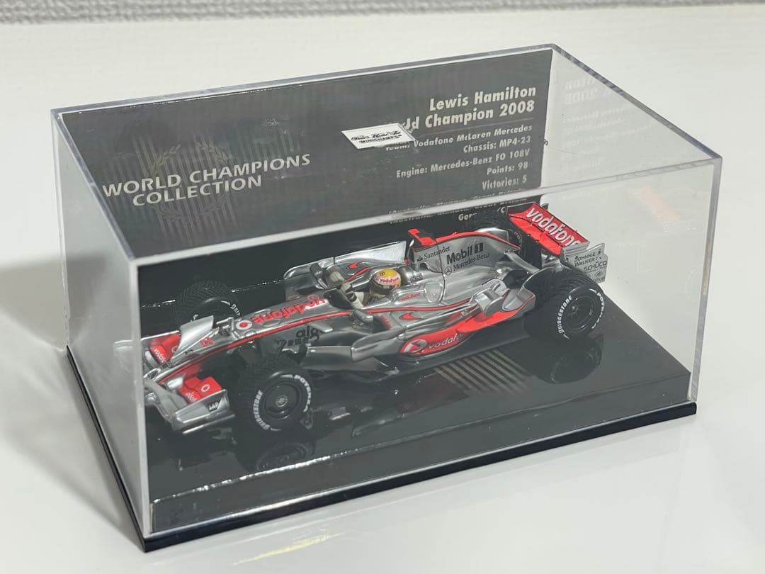 ミニチャンプス 1/43 マクラーレンメルセデス MP4-23 ハミルトン F1