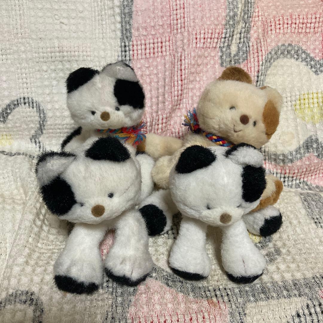 joyful mates TAKENOKO 猫　ぬいぐるみ4こ　中古　バラ売不可