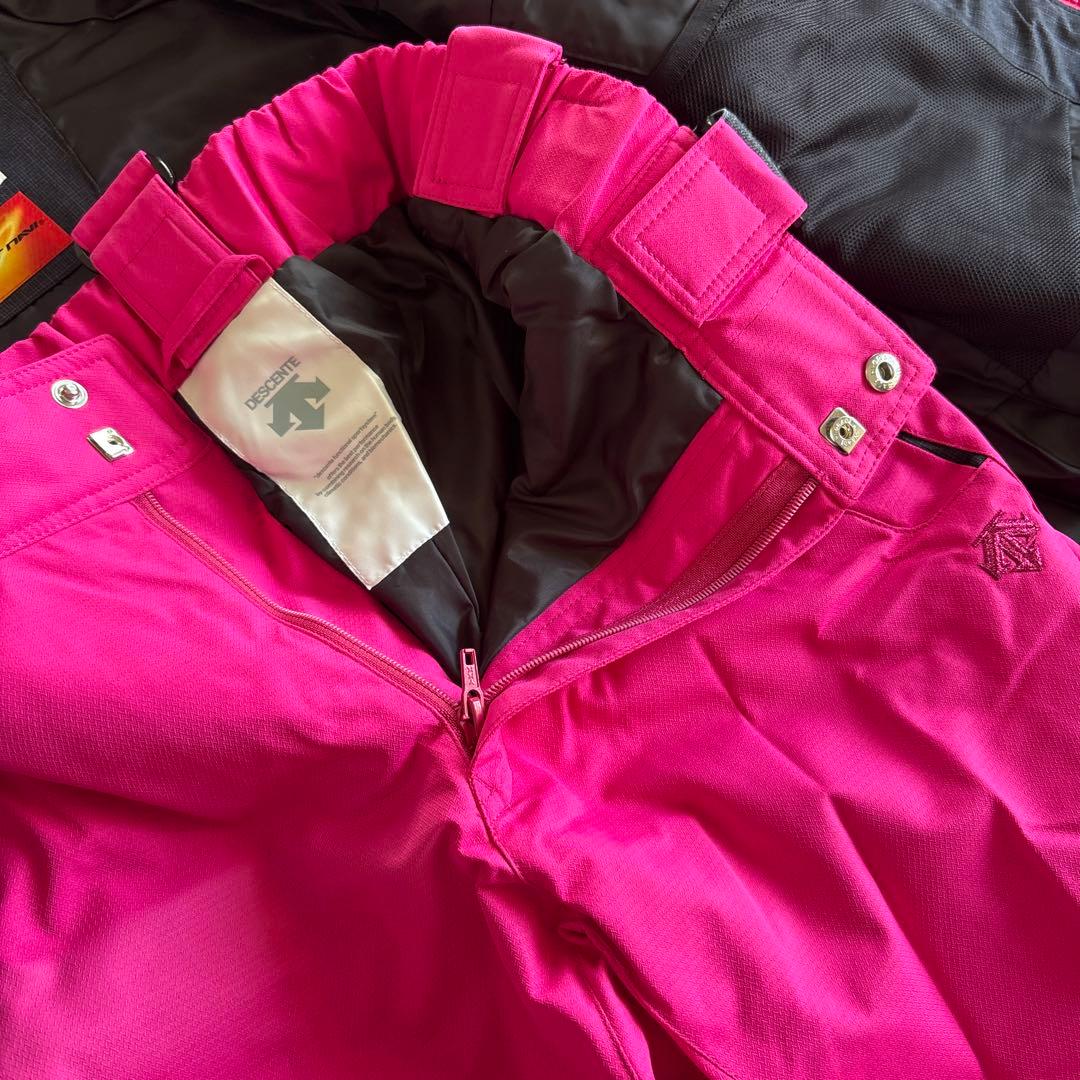DESCENTE スキーウェア┊女性用 レディース M┊ブーツ&グローブセット