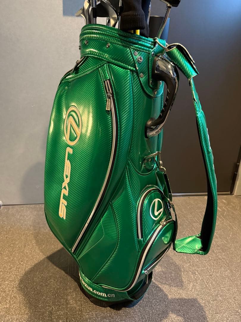 m*o様 【最終値下げ】LEXUS/エナメル/ゴルフバック/キャディバッグ