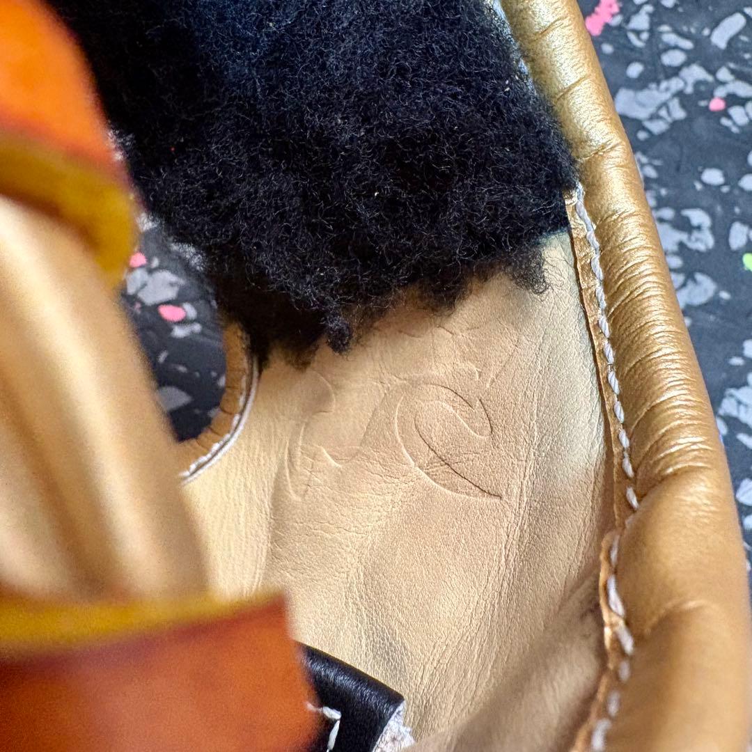 RYUリュウ 軟式硬式兼用 グローブ クリーム 内野用 内野手用 ゴールドヘリ革