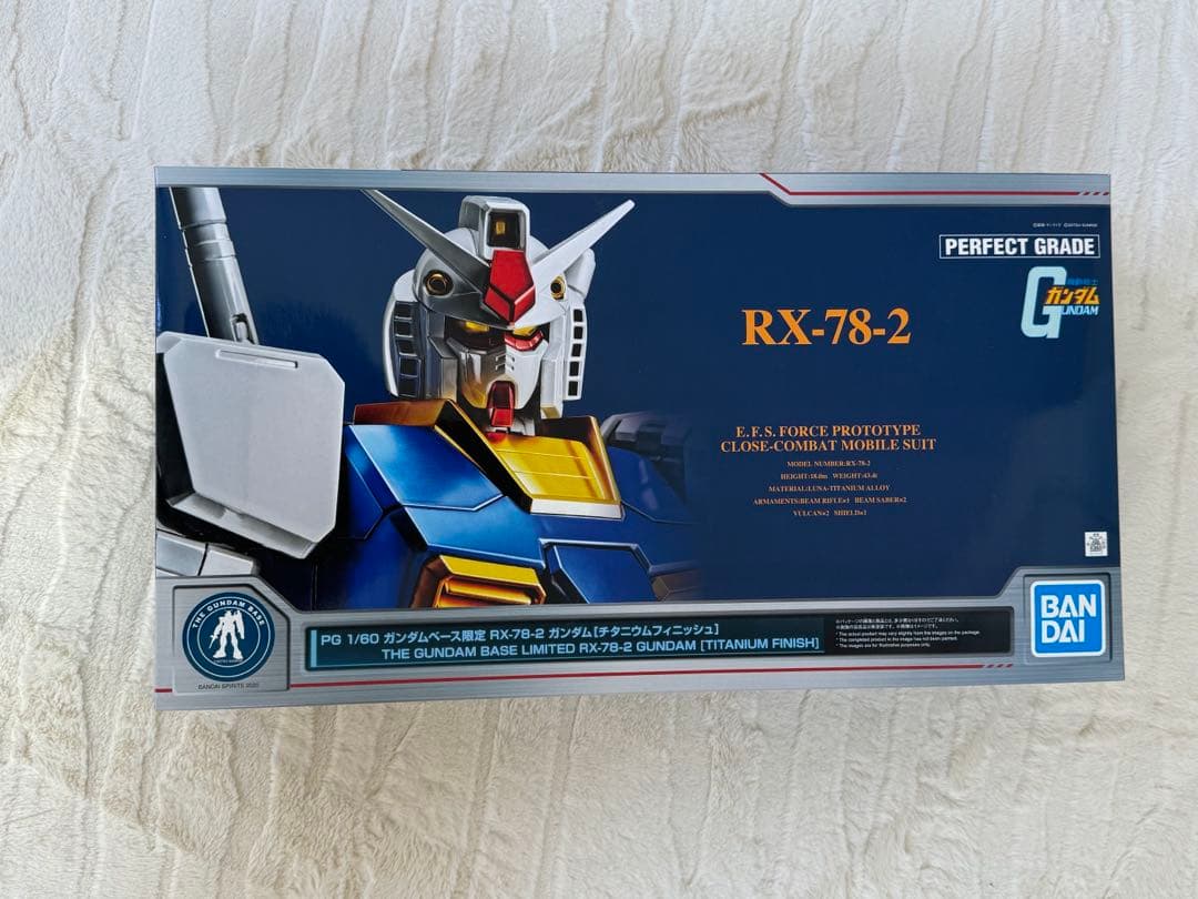 PG 1/60 ガンダムベース限定 RX-78-2 ガンダム