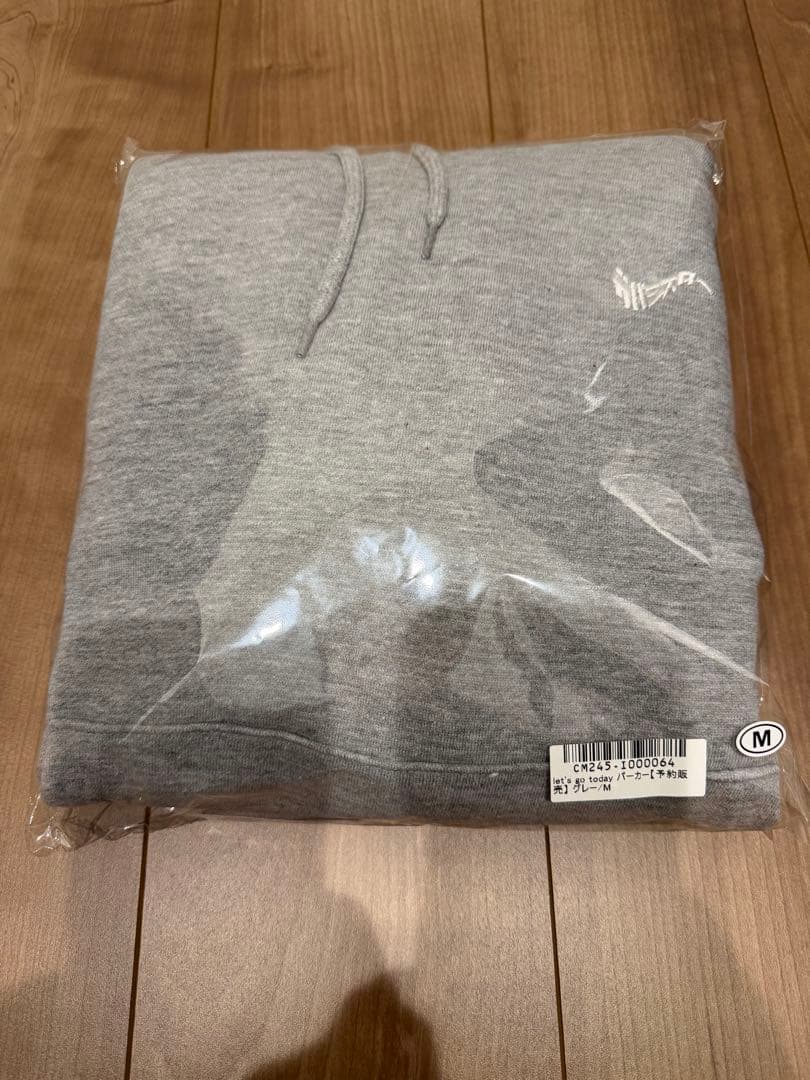 サバシスター let's go today パーカー M グレー 新品